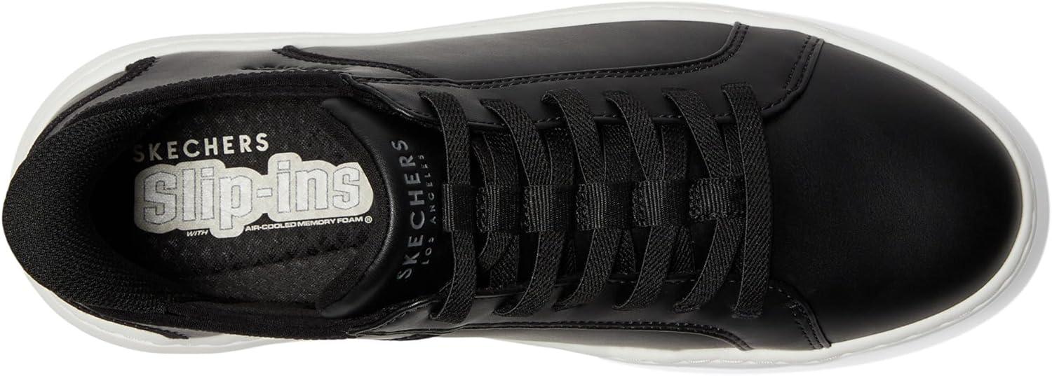 imageSkechers Mens Court Break Double Vented Slipins SneakersBlack