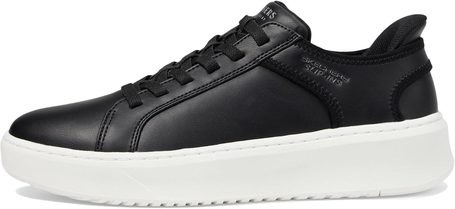 imageSkechers Mens Court Break Double Vented Slipins SneakersBlack