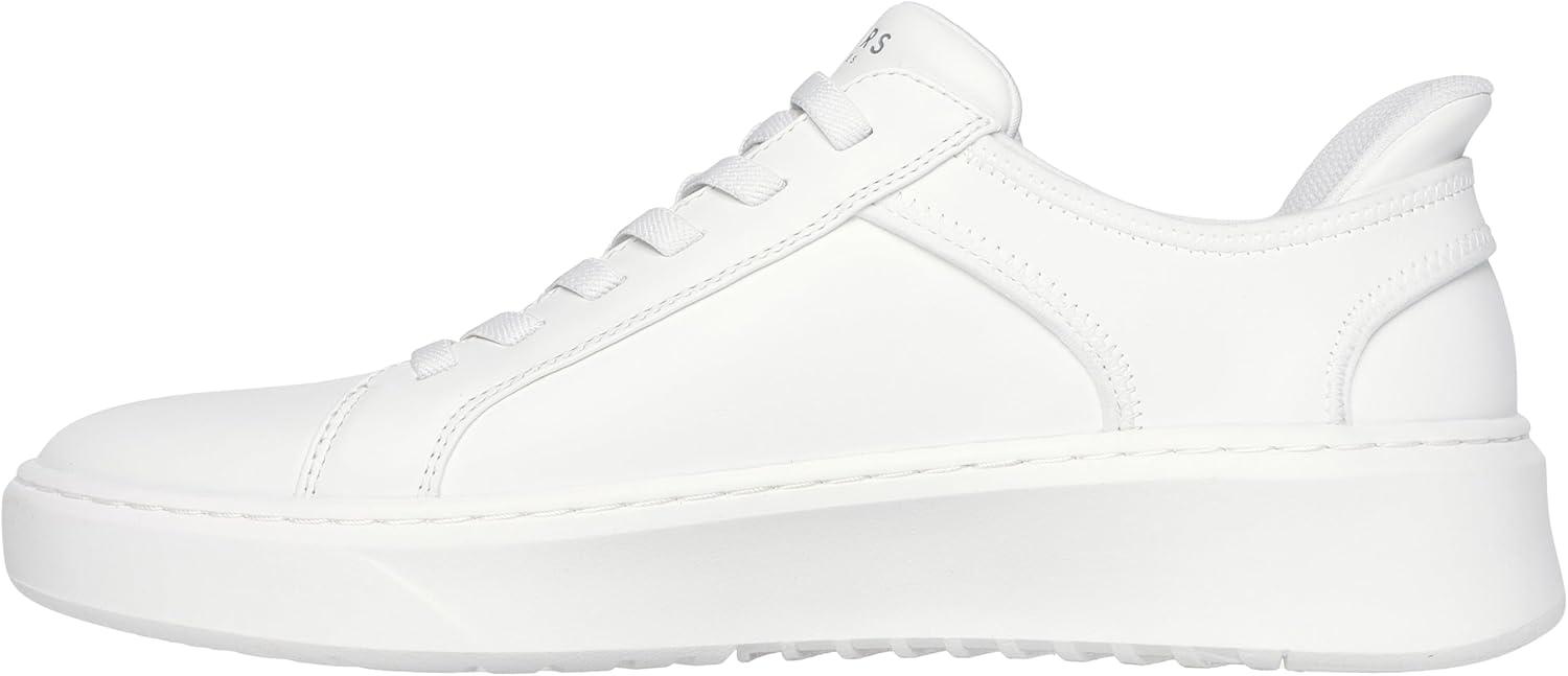 imageSkechers Mens Court Break Double Vented Slipins SneakersWhite