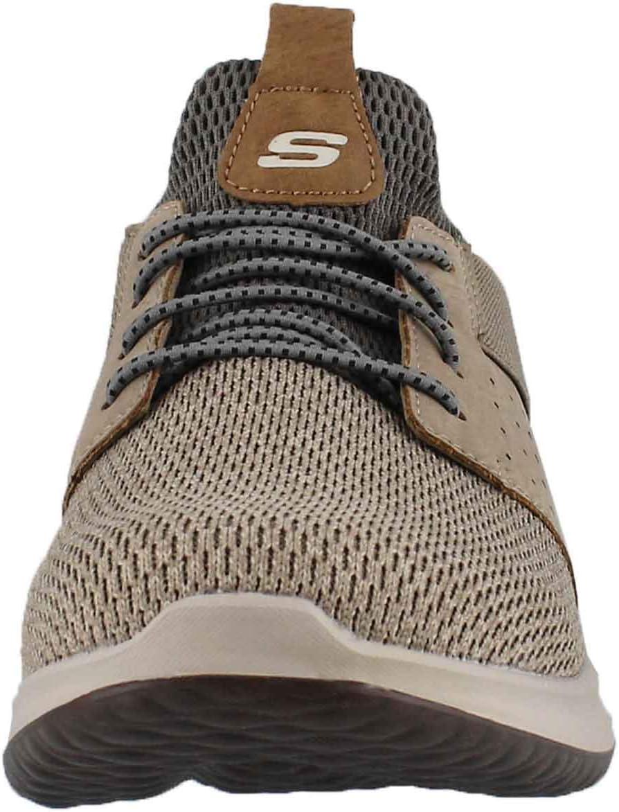 imageSkechers Mens Delson Camben Slip On SneakerLight Brown