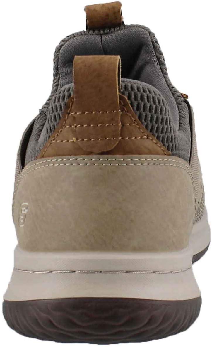 imageSkechers Mens Delson Camben Slip On SneakerLight Brown