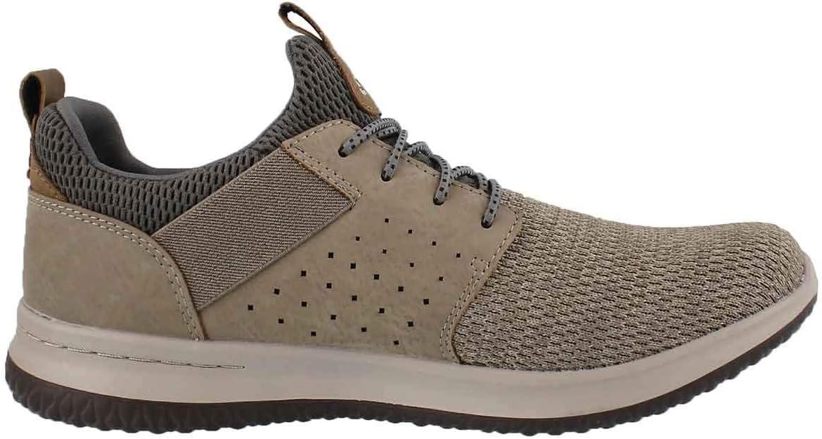 imageSkechers Mens Delson Camben Slip On SneakerLight Brown