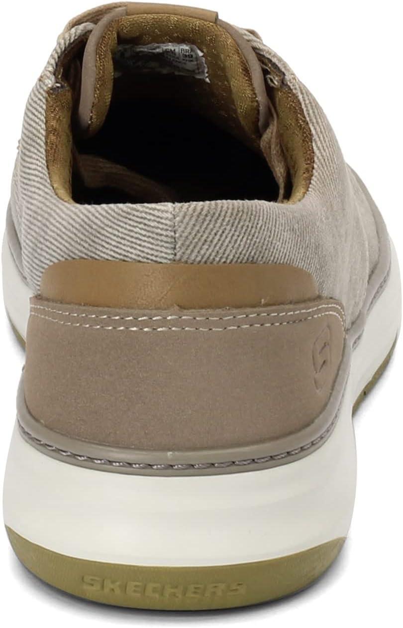 imageSkechers Mens Ederson Moreno Canvas Oxford ShoeKhaki