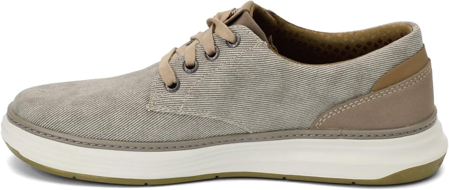 imageSkechers Mens Ederson Moreno Canvas Oxford ShoeKhaki