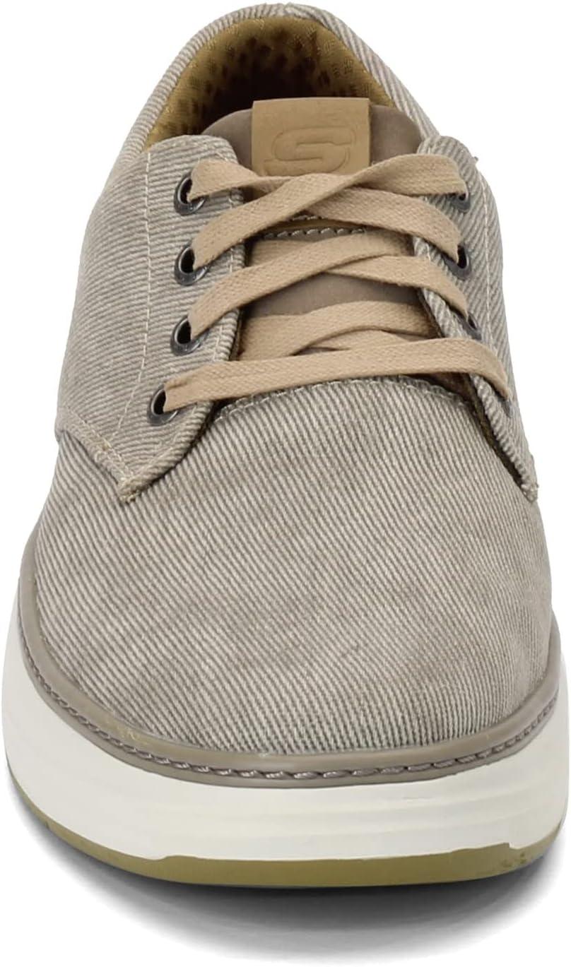 imageSkechers Mens Ederson Moreno Canvas Oxford ShoeKhaki