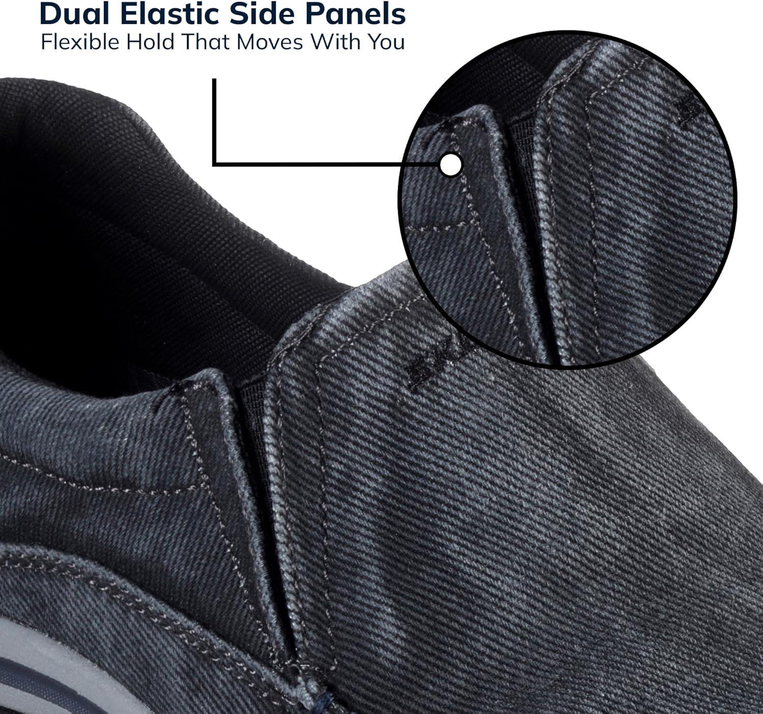 imageSkechers Mens Expected Avillo RelaxedFit SlipOn LoaferBlack