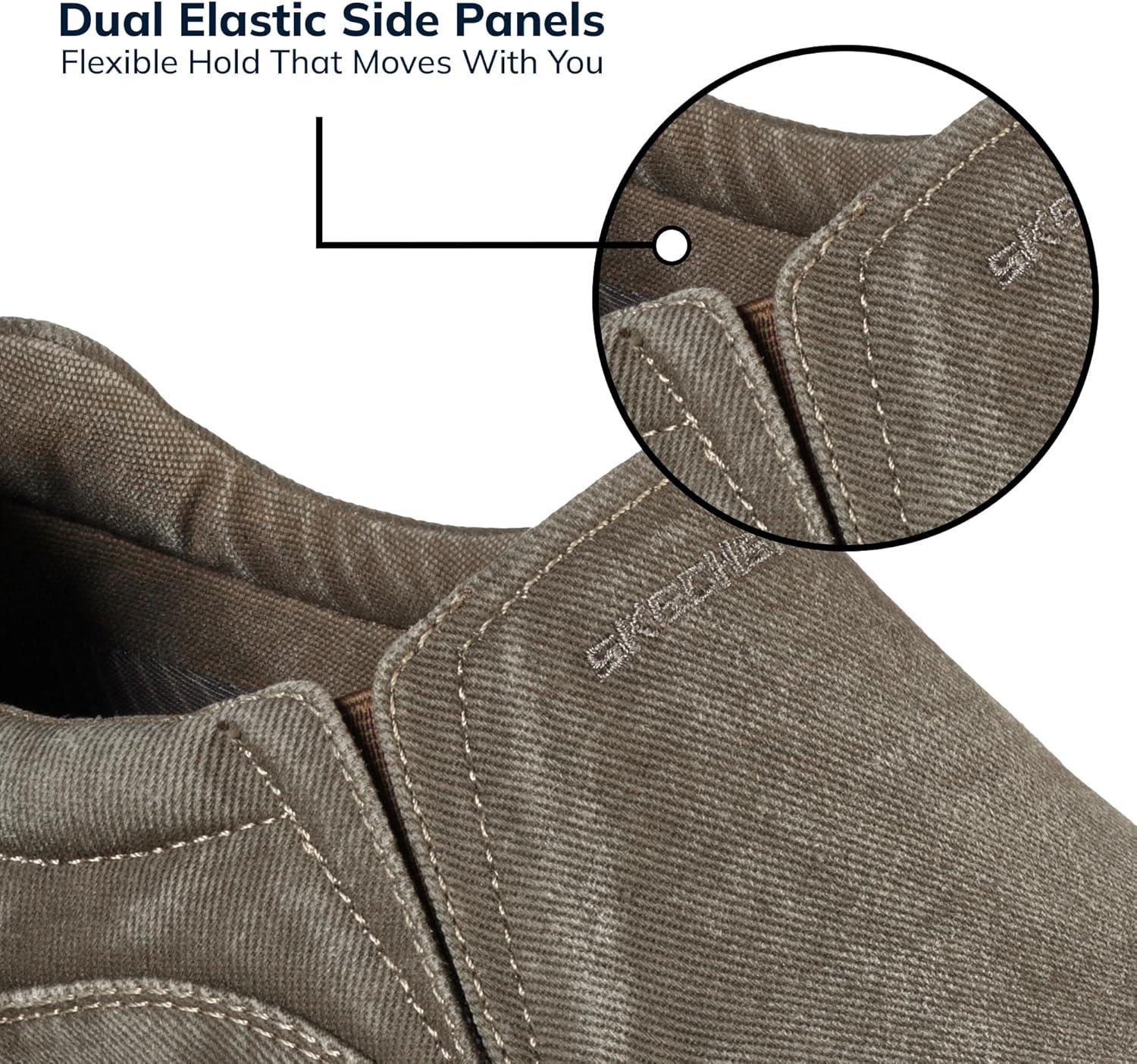 imageSkechers Mens Expected Avillo RelaxedFit SlipOn LoaferKhaki