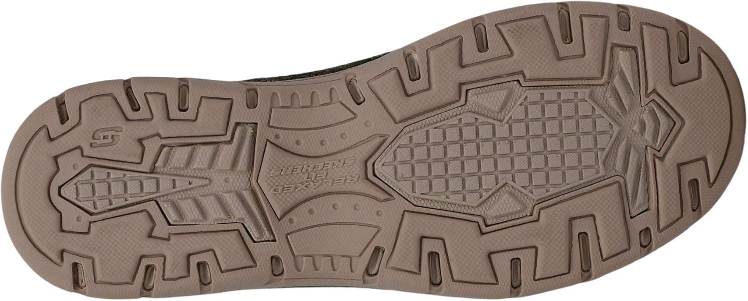 imageSkechers Mens Expected Avillo RelaxedFit SlipOn LoaferLight Brown