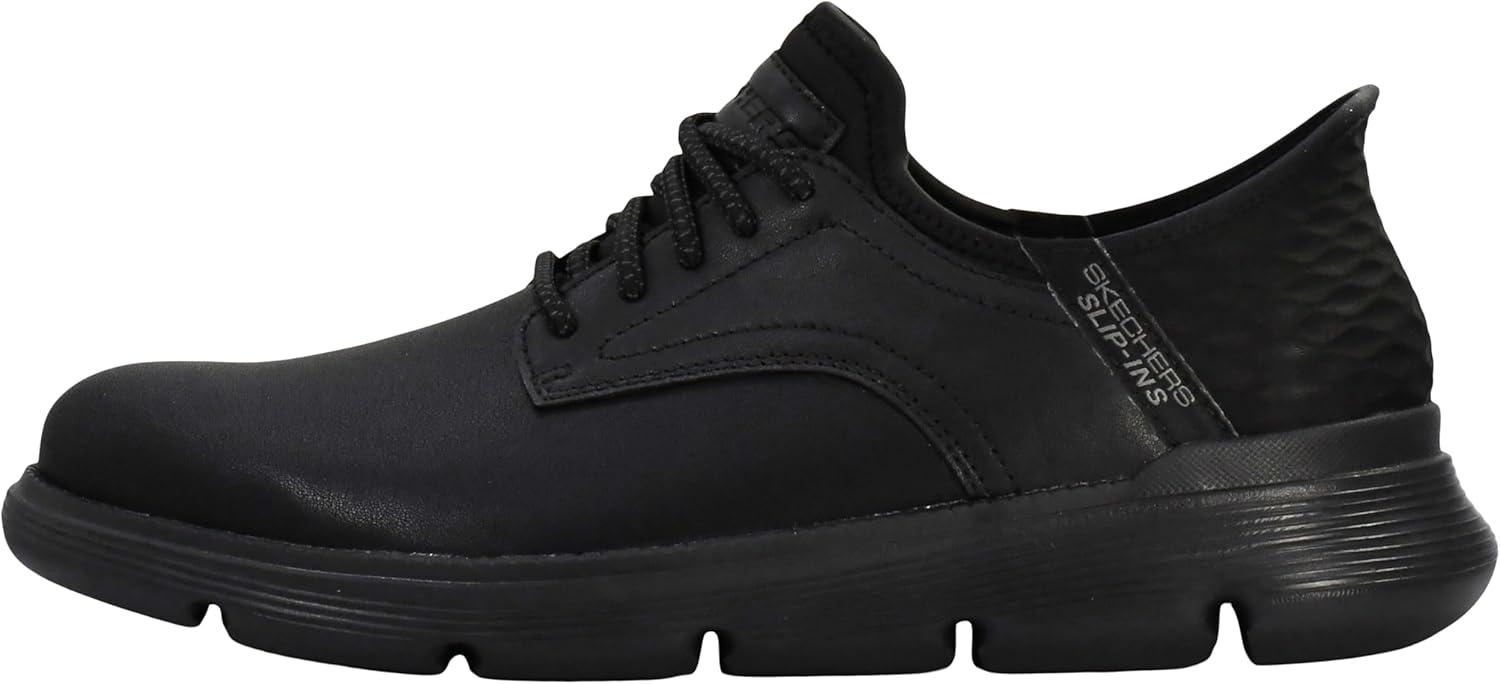 imageSkechers Mens Garza Gervin SlipOn ShoesBlack
