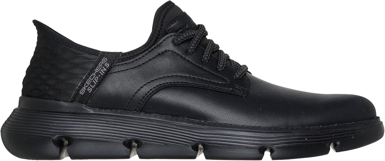 imageSkechers Mens Garza Gervin SlipOn ShoesBlackBlack