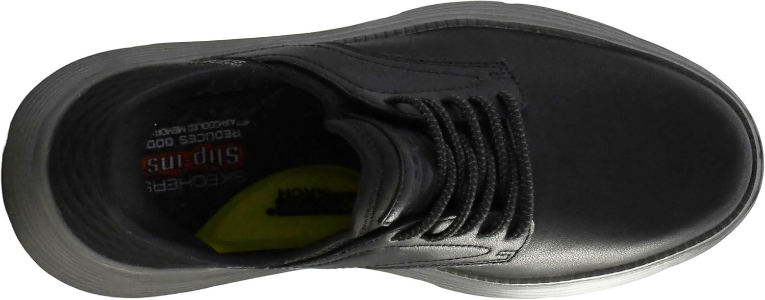 imageSkechers Mens Garza Gervin SlipOn ShoesBlackCharcoal