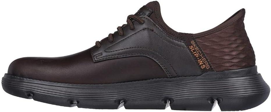 imageSkechers Mens Garza Gervin SlipOn ShoesChocolate
