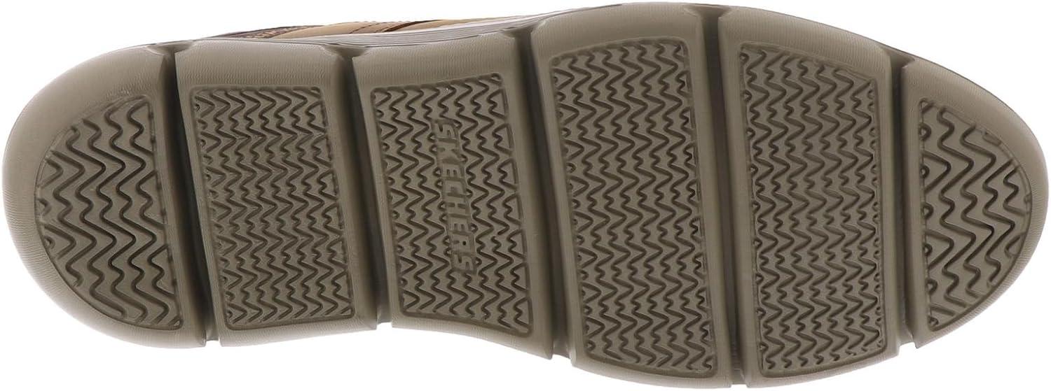 imageSkechers Mens Garza Gervin SlipOn ShoesDark Brown