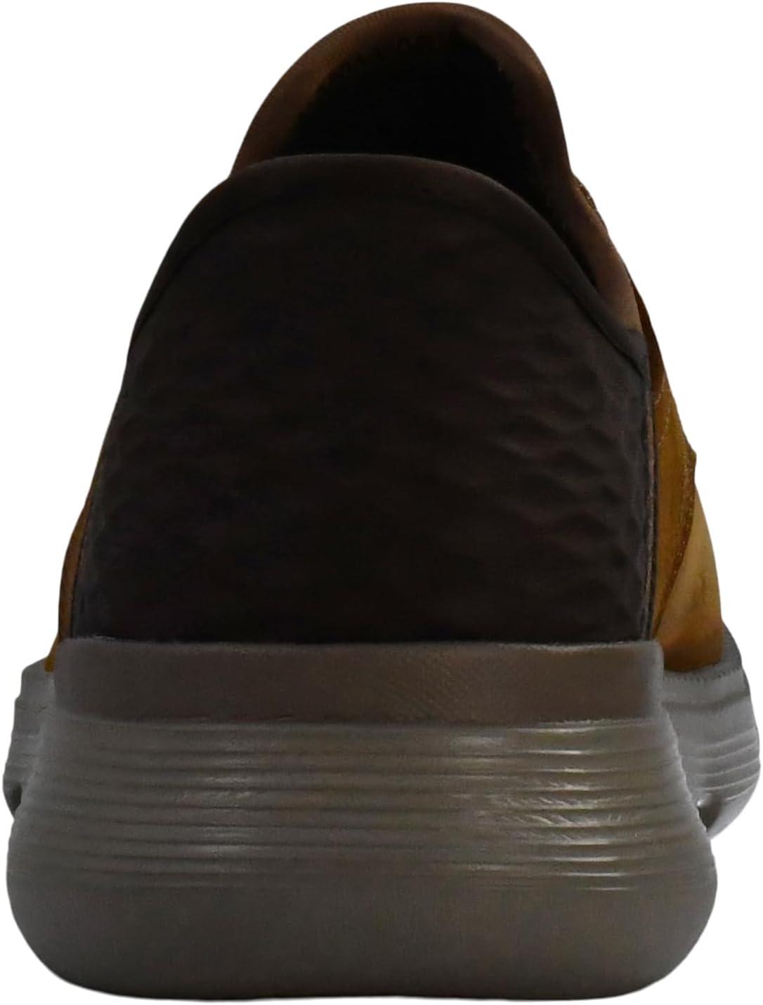 imageSkechers Mens Garza Gervin SlipOn ShoesDark Chocolate