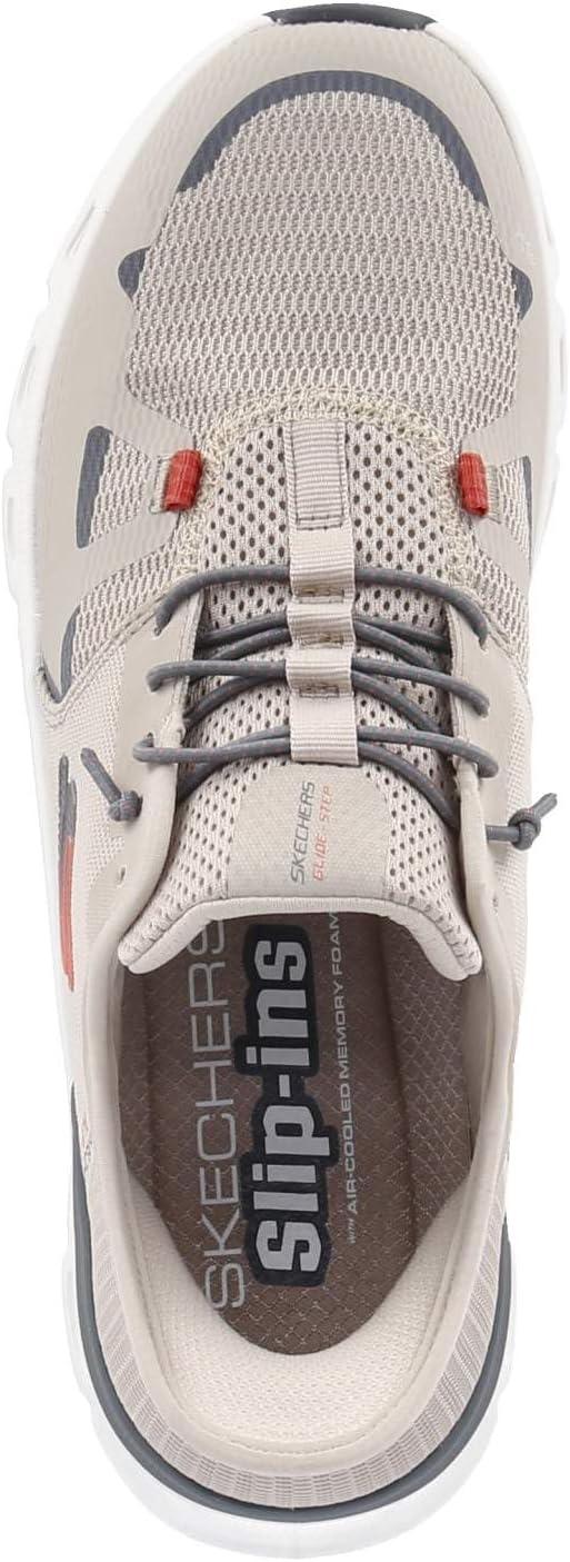 imageSkechers Mens GlideStep Pro Hands Free SlipinTaupe Orange