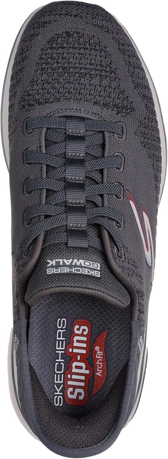 imageSkechers Mens Go Walk Arch Fit 20 GrandCharcoalRed