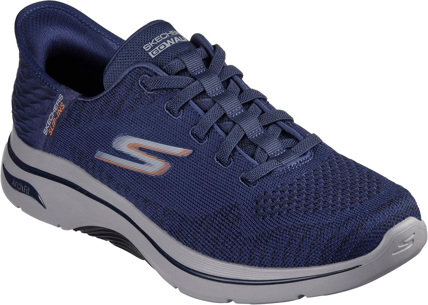 imageSkechers Mens Go Walk Arch Fit 20 GrandNavyOrange