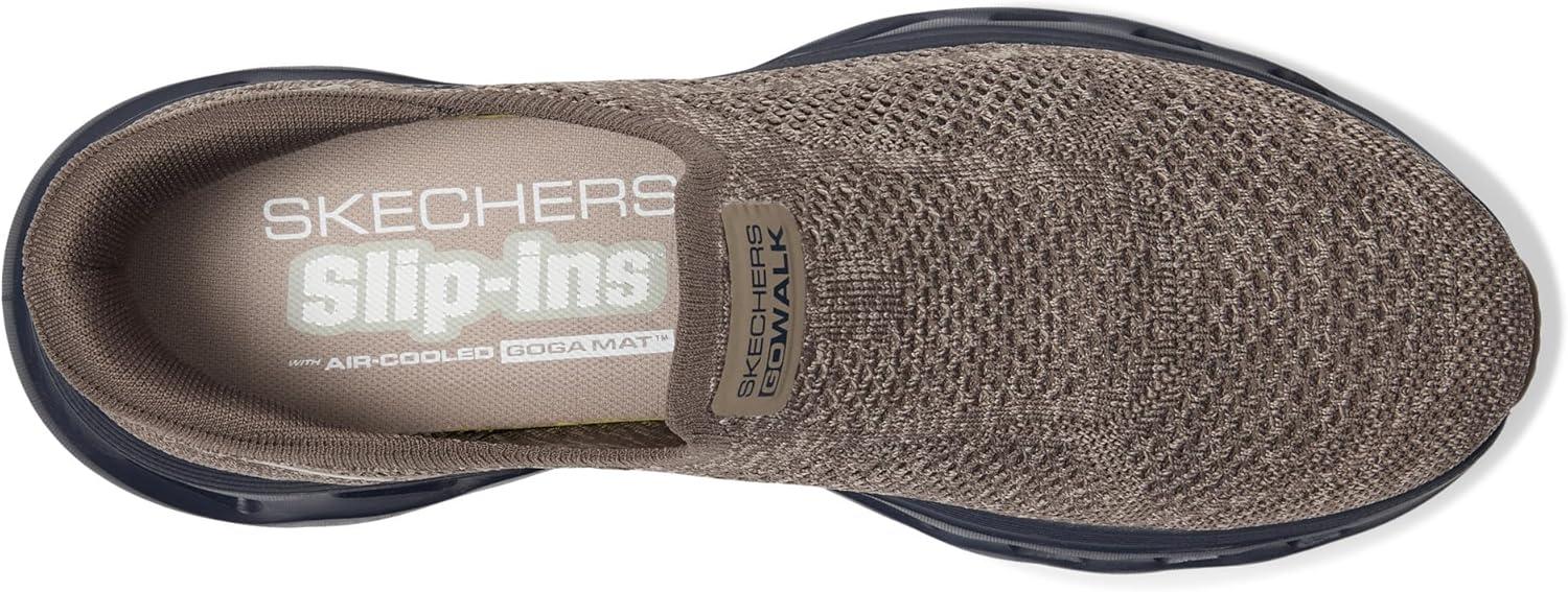 imageSkechers Mens Go Walk Glide Step 20 Caleb Hands Free SlipinsBrown