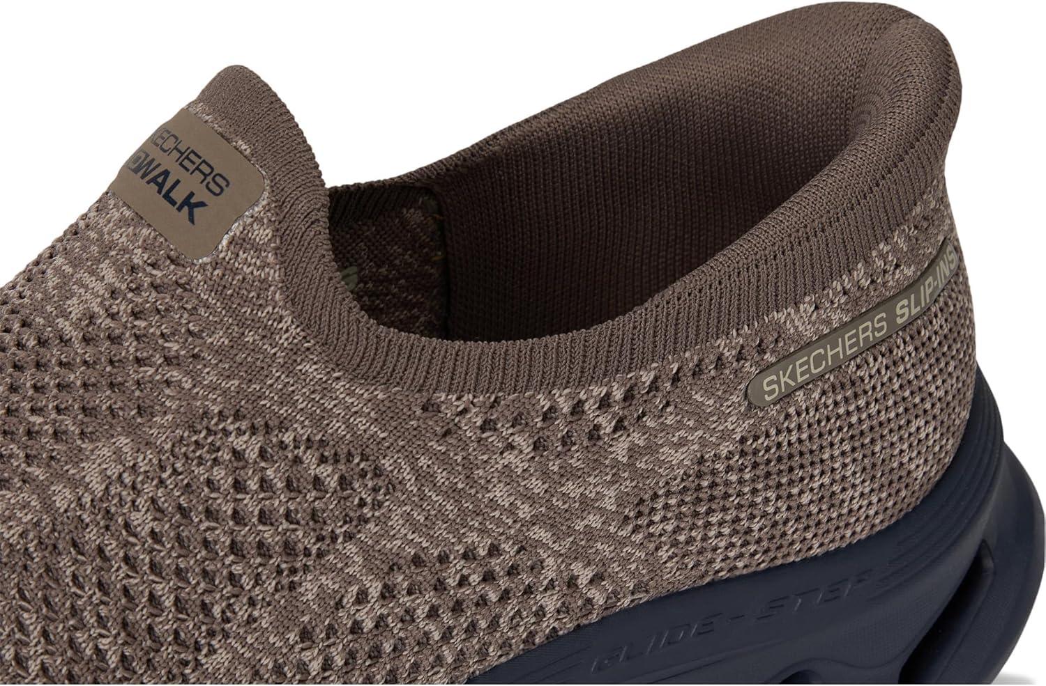 imageSkechers Mens Go Walk Glide Step 20 Caleb Hands Free SlipinsBrown