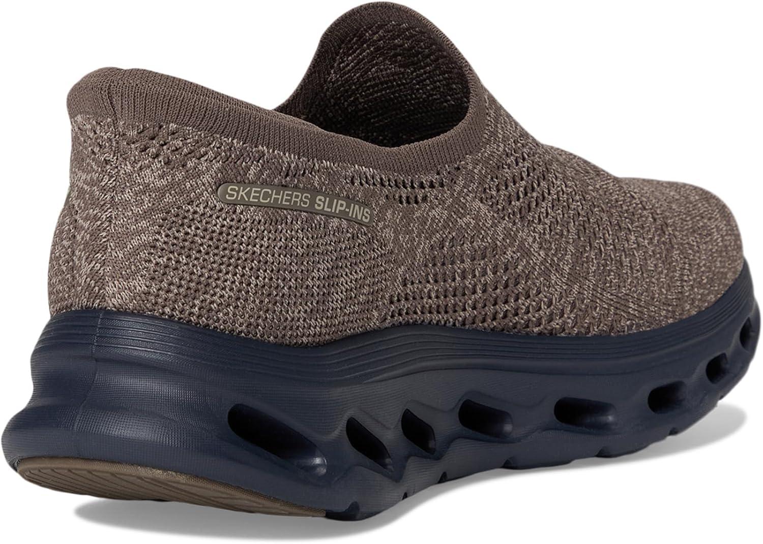 imageSkechers Mens Go Walk Glide Step 20 Caleb Hands Free SlipinsBrown