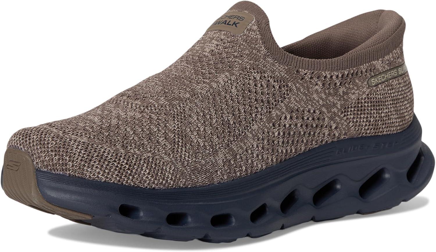 imageSkechers Mens Go Walk Glide Step 20 Caleb Hands Free SlipinsBrown