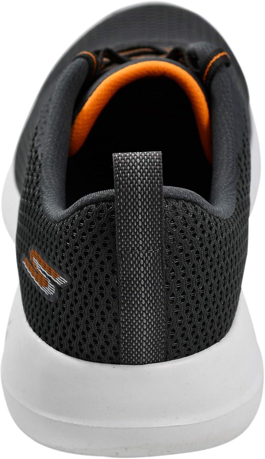 imageSkechers Mens Go Walk Max Effort Walking ShoesCharcoalOrange