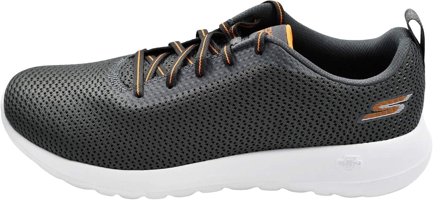 imageSkechers Mens Go Walk Max Effort Walking ShoesCharcoalOrange