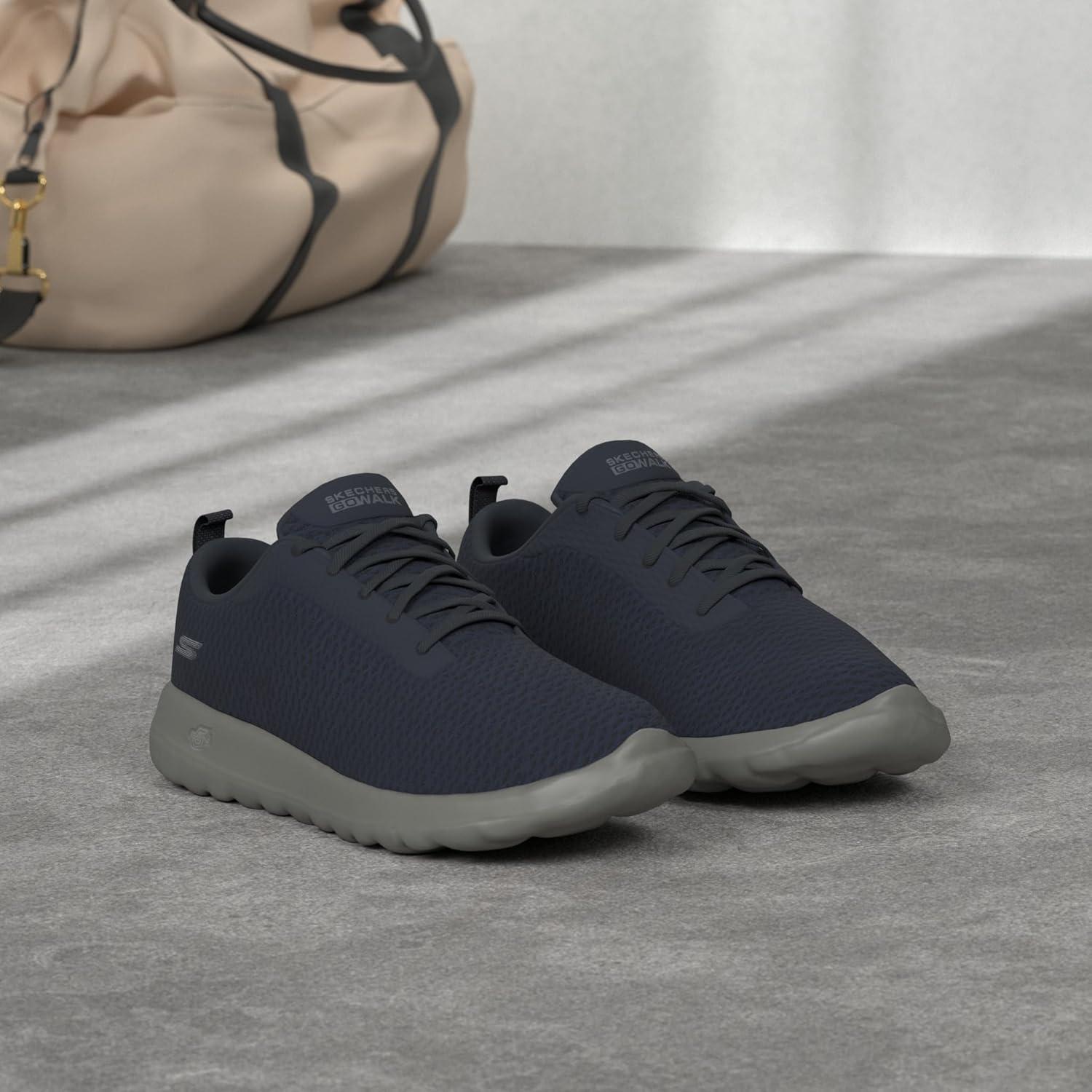 imageSkechers Mens Go Walk Max Effort Walking ShoesNavyGray