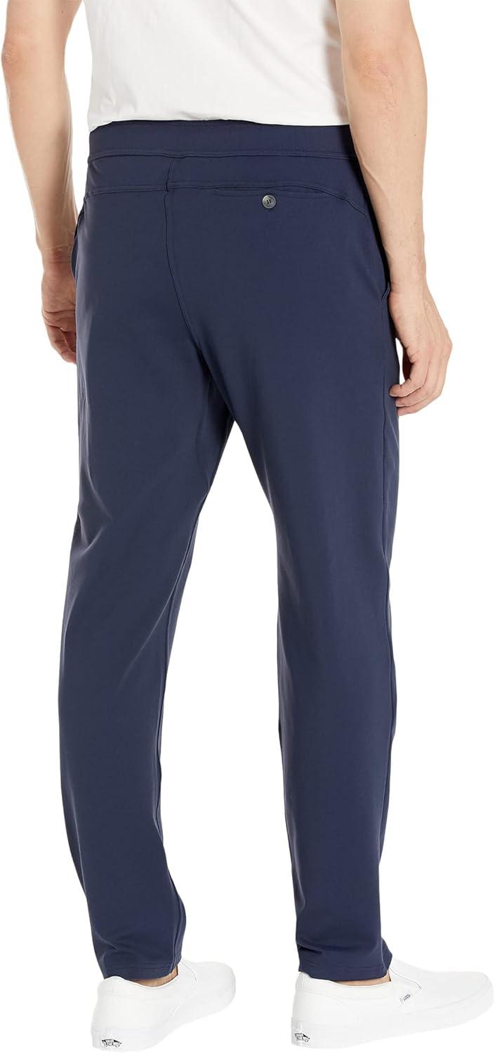 imageSkechers Mens Go Walk Slip Ins Stretchable Straight Leg Pintuck Zip Fly PantsBlue Iris