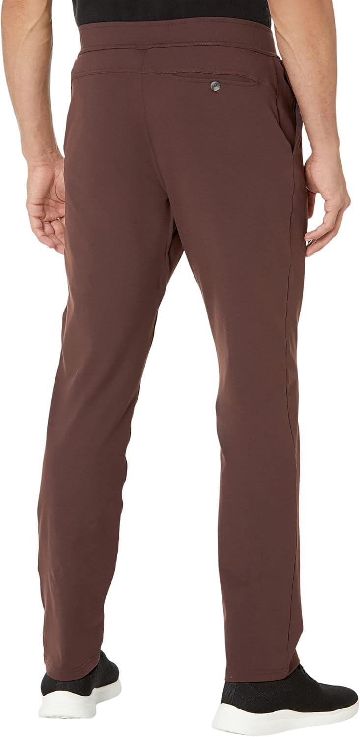 imageSkechers Mens Go Walk Slip Ins Stretchable Straight Leg Pintuck Zip Fly PantsRaisin