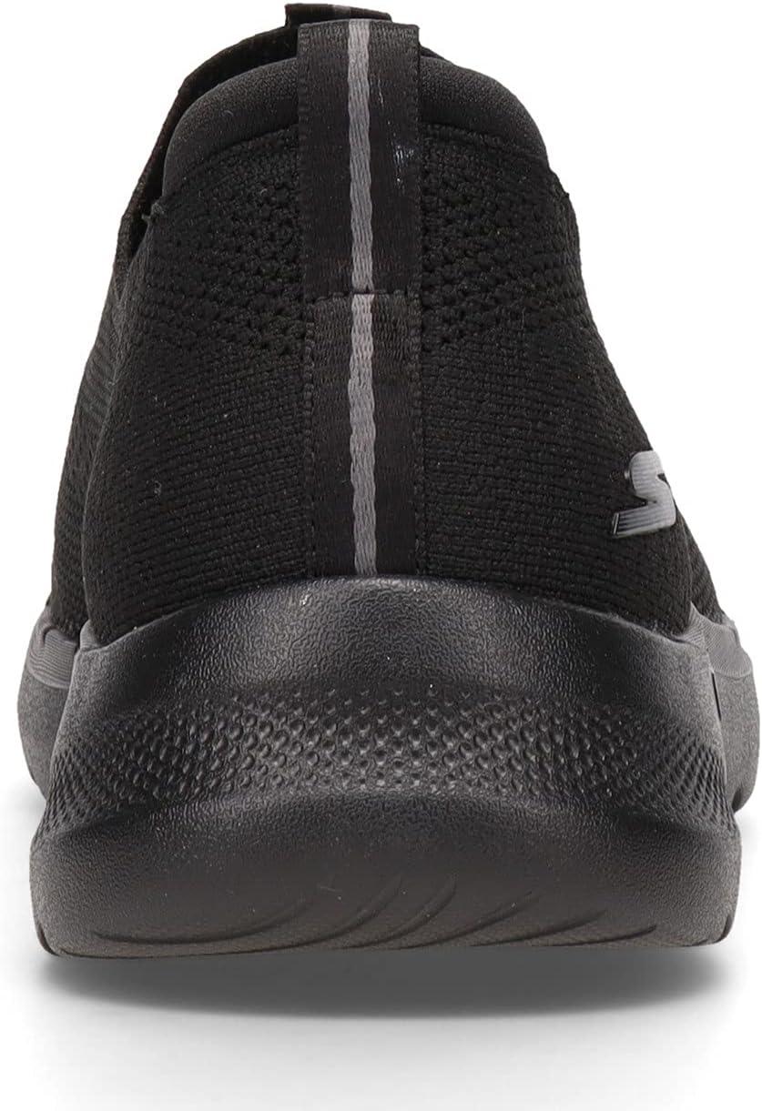 imageSkechers Mens Gowalk 6 Stretch Fit Slipon Athletic Performance Walking ShoeBlack