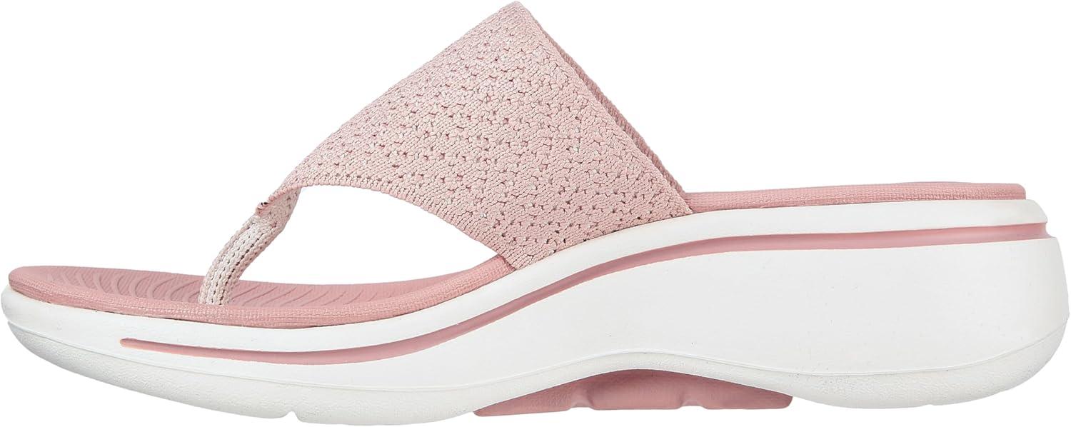 imageSkechers Mens Gowalk 6 Stretch Fit Slipon Athletic Performance Walking ShoeMauve