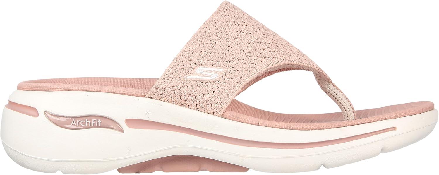 imageSkechers Mens Gowalk 6 Stretch Fit Slipon Athletic Performance Walking ShoeMauve