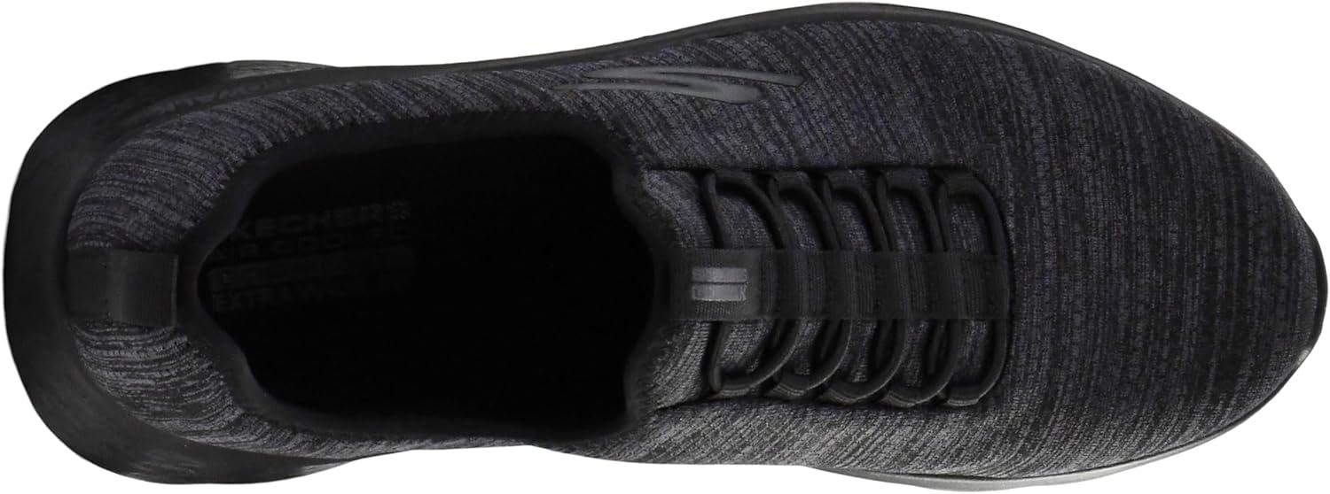 imageSkechers Mens Gowalk Flex SlipOn Walking ShoesBlackCharcoal