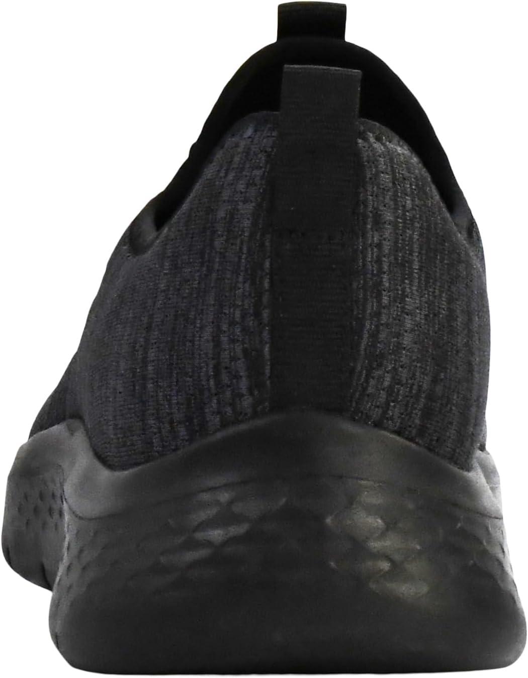 imageSkechers Mens Gowalk Flex SlipOn Walking ShoesBlackCharcoal