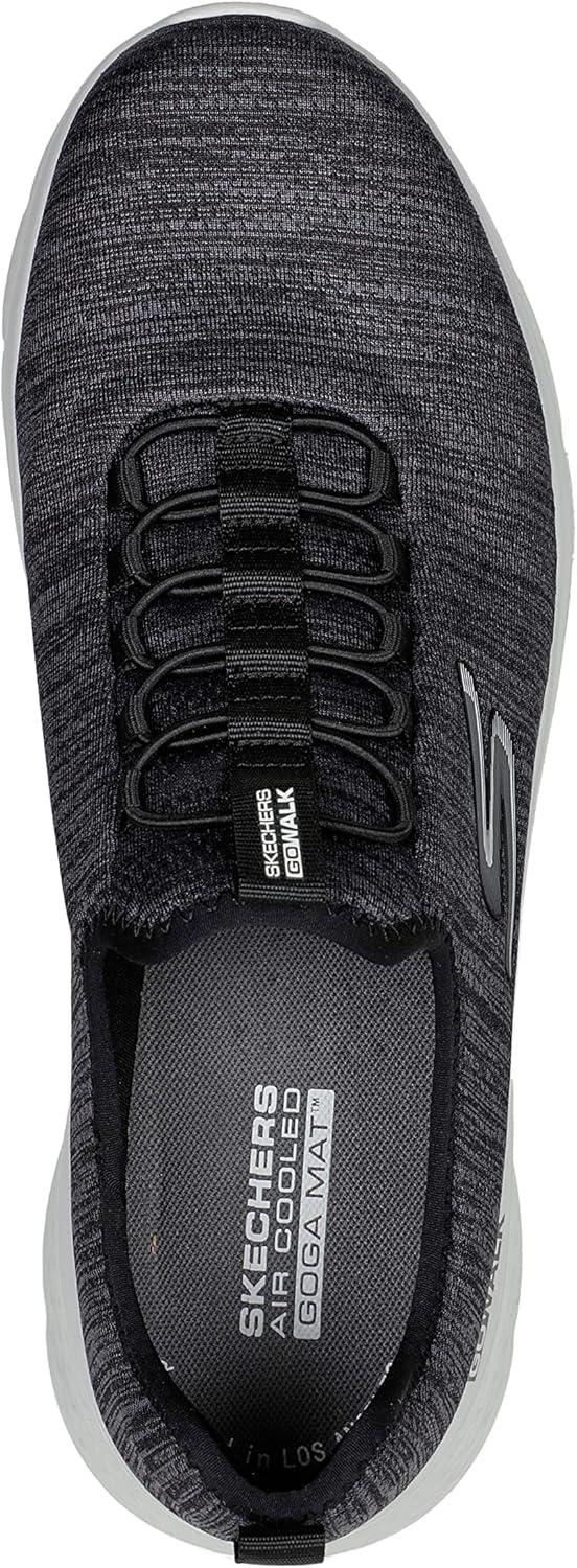 imageSkechers Mens Gowalk Flex SlipOn Walking ShoesBlackWhite 2