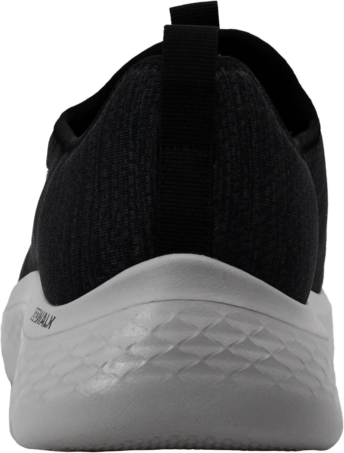 imageSkechers Mens Gowalk Flex SlipOn Walking ShoesCharcoalOrange