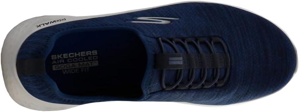 imageSkechers Mens Gowalk Flex SlipOn Walking ShoesNavy Blue