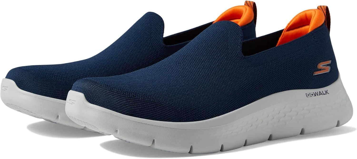 imageSkechers Mens Gowalk Flex SlipOn Walking ShoesNavyOrange 1