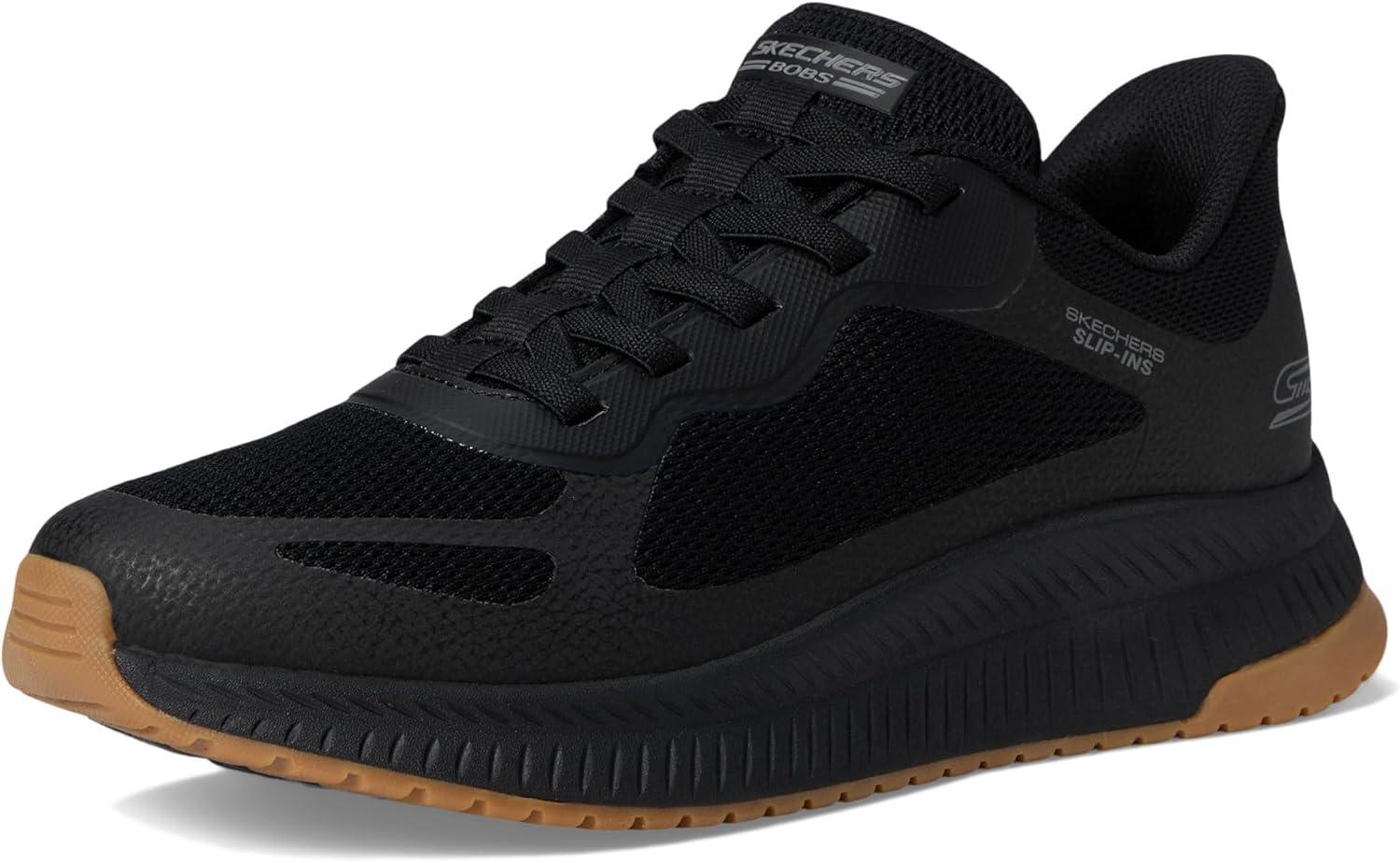 imageSkechers Mens Hands Free Slipins Bobs Sport Squad Chaos 4BlackBlack