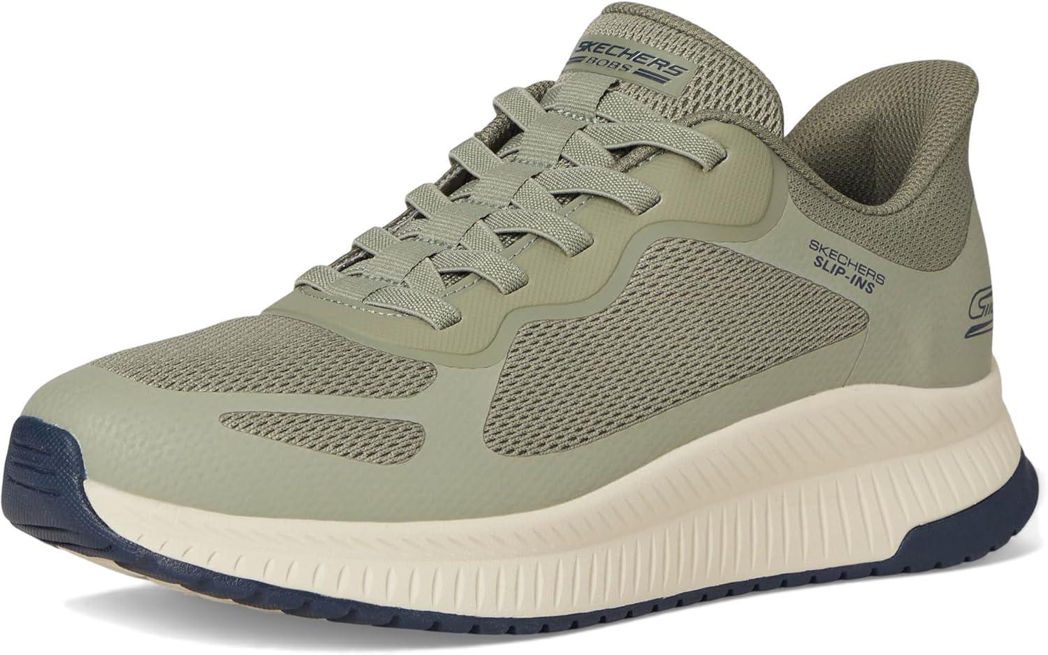 imageSkechers Mens Hands Free Slipins Bobs Sport Squad Chaos 4Olive