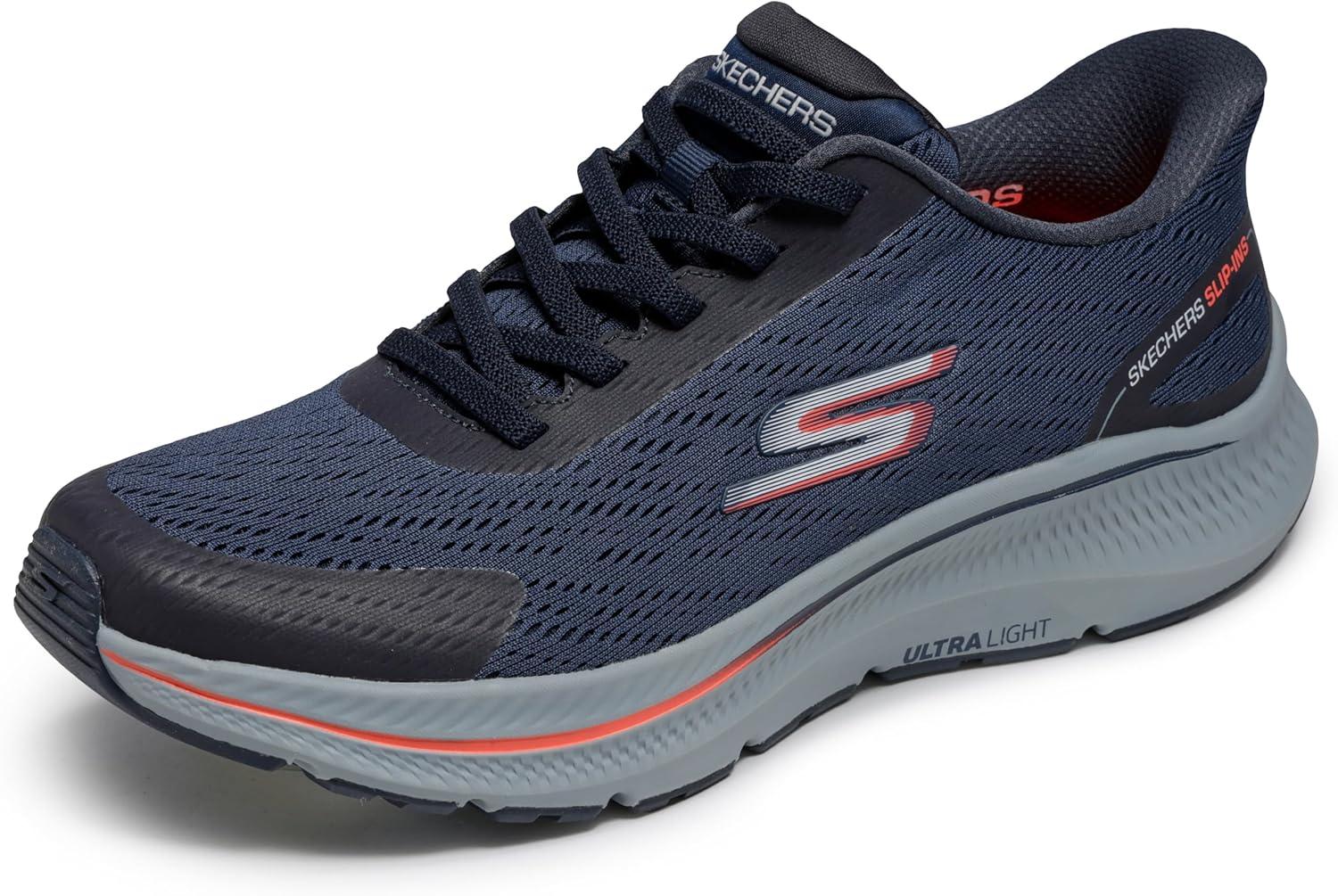 imageSkechers Mens Hands Free Slipins Go Run Consistent 20Worldview SneakerNavy