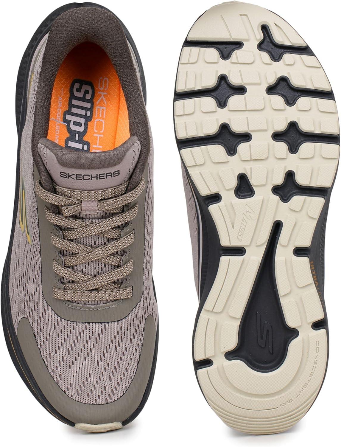 imageSkechers Mens Hands Free Slipins Go Run Consistent 20Worldview SneakerTaupe