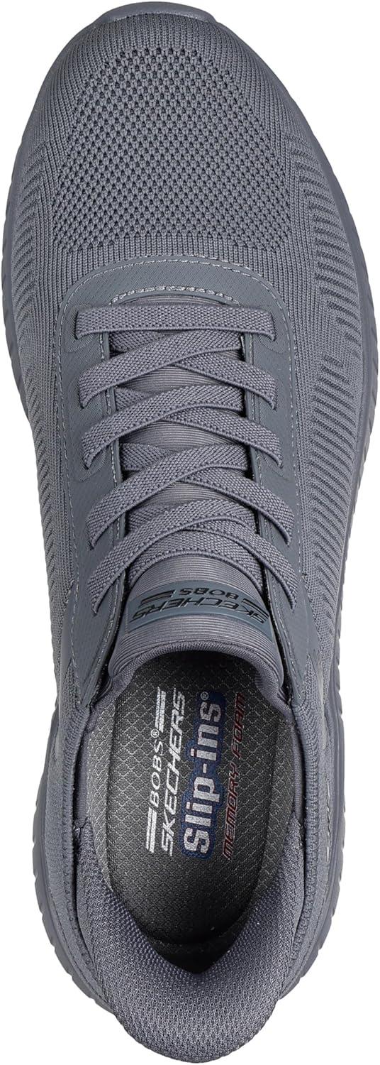 imageSkechers Mens Hands Free Slipins Squad Chaos Solid StepGrey
