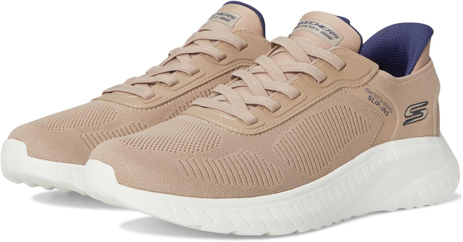 imageSkechers Mens Hands Free Slipins Squad Chaos Solid StepTaupe