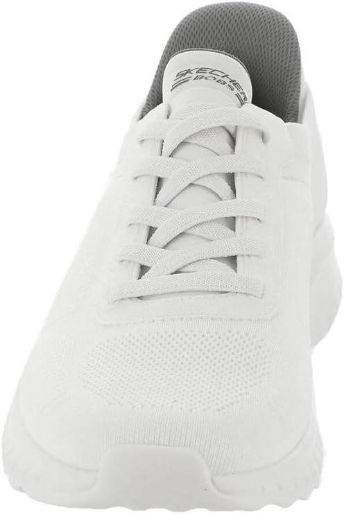 imageSkechers Mens Hands Free Slipins Squad Chaos Solid StepWhite