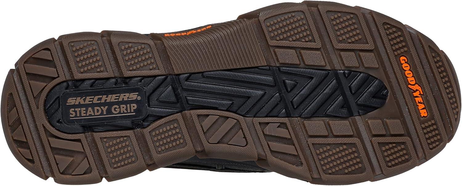 imageSkechers Mens JDW Respected Tanzier Rain ShoeBlackBrown