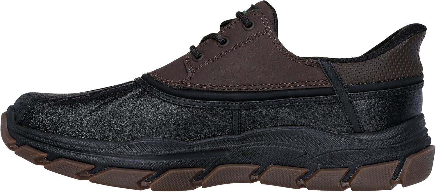 imageSkechers Mens JDW Respected Tanzier Rain ShoeBlackBrown