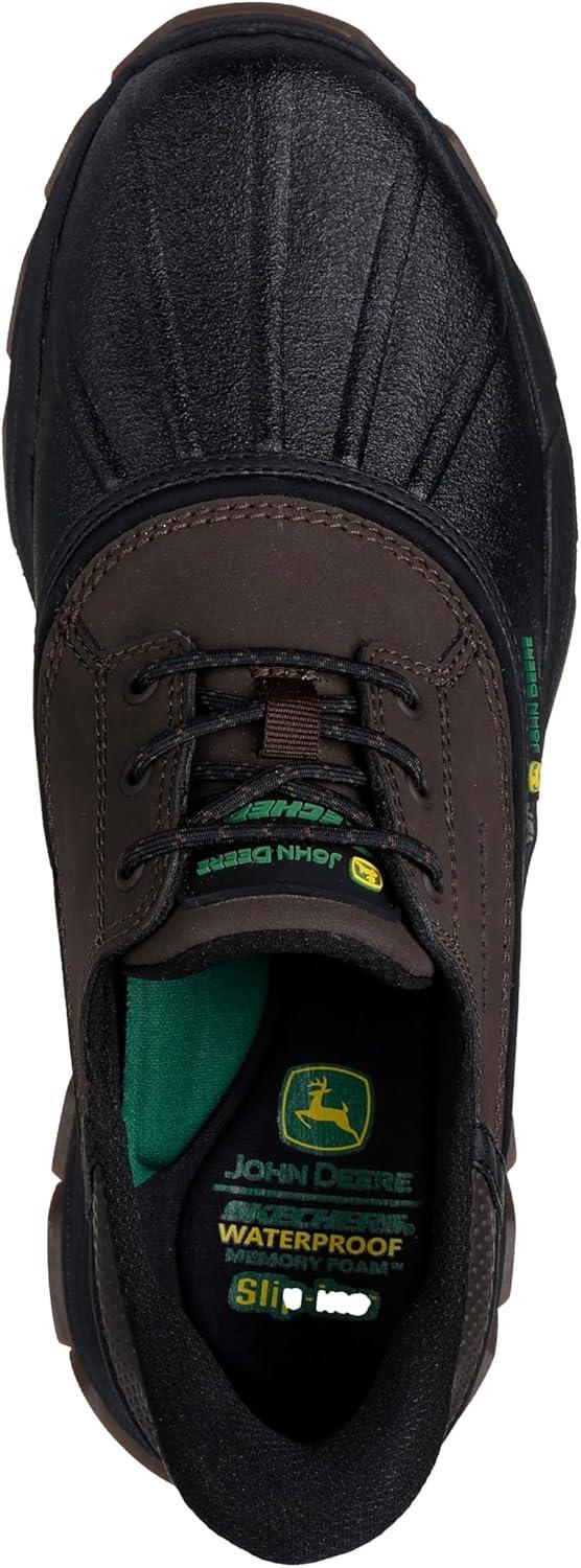 imageSkechers Mens JDW Respected Tanzier Rain ShoeBlackBrown