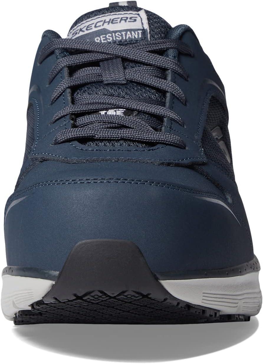 imageSkechers Mens Lace Up Safety Arch Fit Sr Comp ToeNavygrey